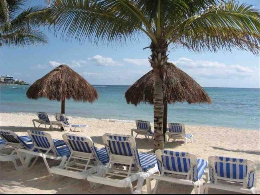 Beachfront Akumal Half Moon Bay Экстерьер фото